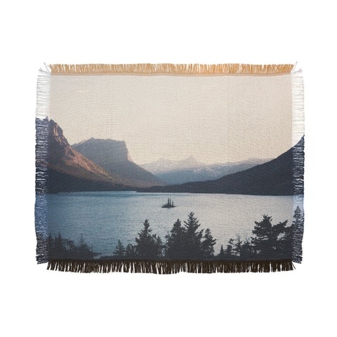 Catherine McDonald Montana Dusk Throw Blanket