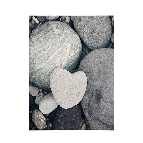 Catherine McDonald My Heart Shaped Rock Poster