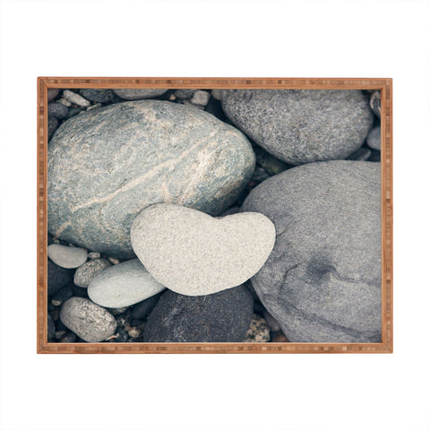 Catherine McDonald My Heart Shaped Rock Rectangular Tray