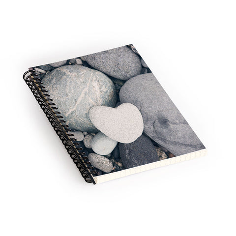 Catherine McDonald My Heart Shaped Rock Spiral Notebook