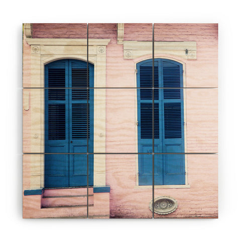 Catherine McDonald New Orleans Color II Wood Wall Mural
