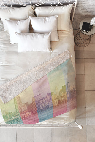 Catherine McDonald New York City Fleece Throw Blanket