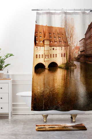 Catherine McDonald Nuremburg Shower Curtain And Mat