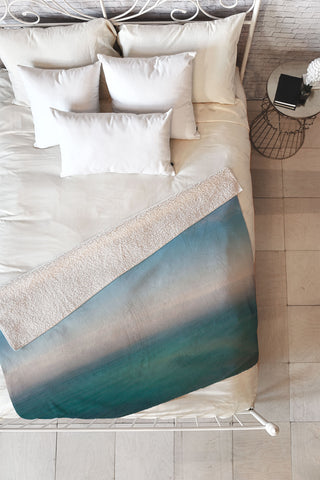 Catherine McDonald Ombre California Fleece Throw Blanket