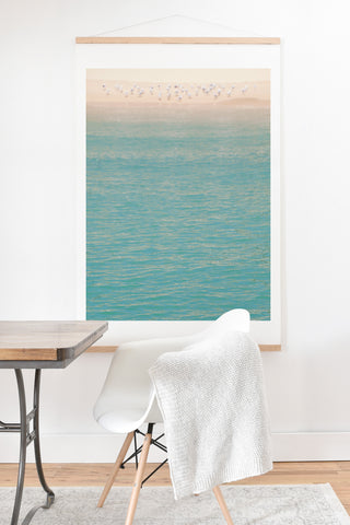 Catherine McDonald Ombre Paradise Art Print And Hanger