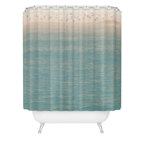 Catherine McDonald Ombre Paradise Shower Curtain