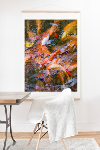 Catherine McDonald Ornamental Carp Art Print And Hanger