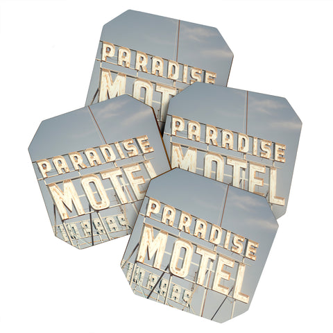 Catherine McDonald Paradise Motel Coaster Set