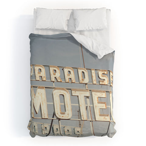 Catherine McDonald Paradise Motel Duvet Cover