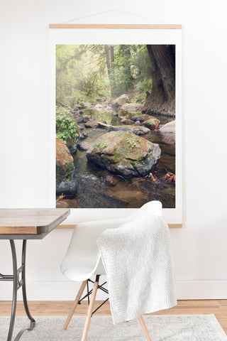 Catherine McDonald Pescadero Creek Art Print And Hanger