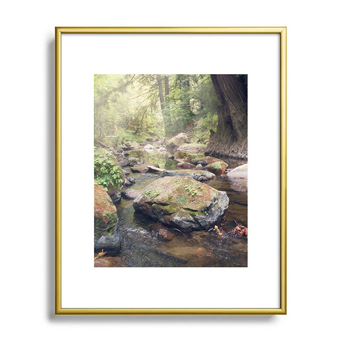 Catherine McDonald Pescadero Creek Metal Framed Art Print