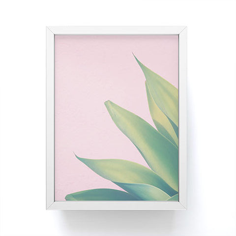 Catherine McDonald Pink Agave Framed Mini Art Print