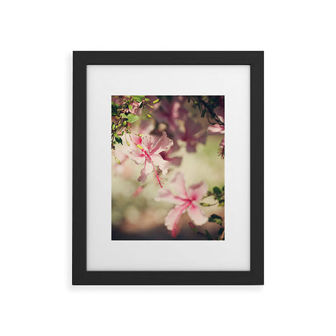 Catherine McDonald Pink Hibiscus Framed Art Print