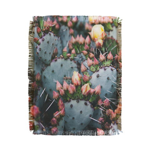 Catherine McDonald Prickly Pear Throw Blanket