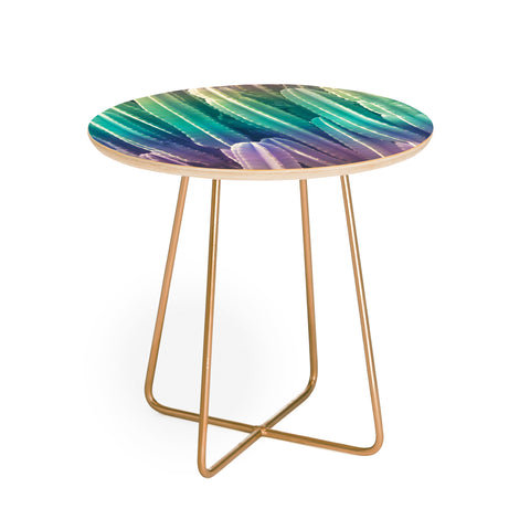Catherine McDonald Rainbow Cactus Round Side Table