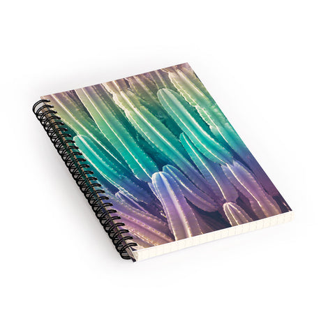 Catherine McDonald Rainbow Cactus Spiral Notebook