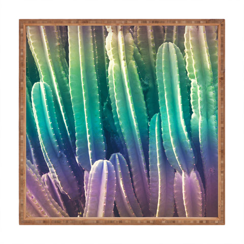 Catherine McDonald Rainbow Cactus Square Tray