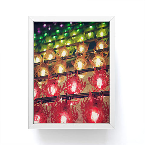 Catherine McDonald Rainbow Lanterns Framed Mini Art Print