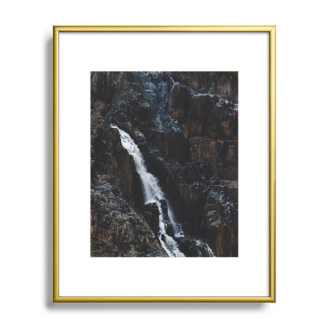 Catherine McDonald Rainforest Waterfall Metal Framed Art Print