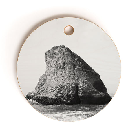 Catherine McDonald ROADTRIP PACIFIC COAST HIGHWAY Cutting Board Round