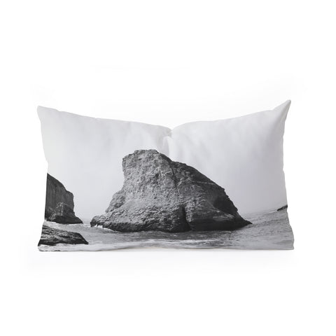Catherine McDonald ROADTRIP PACIFIC COAST HIGHWAY Oblong Throw Pillow
