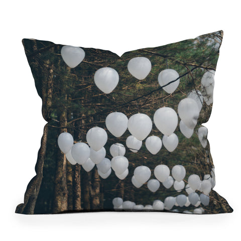 Catherine McDonald Romantic Forest Throw Pillow