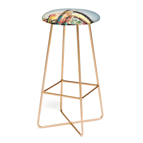 Catherine McDonald ROUTE 66 CADILLACS Bar Stool