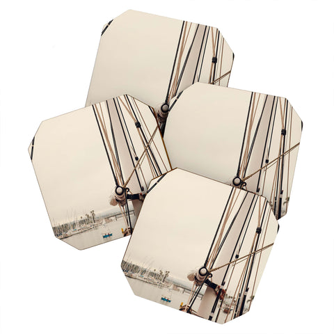 Catherine McDonald Sail Dana Point Coaster Set
