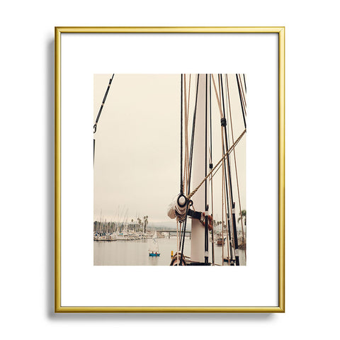 Catherine McDonald Sail Dana Point Metal Framed Art Print