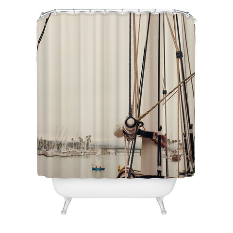 Catherine McDonald Sail Dana Point Shower Curtain