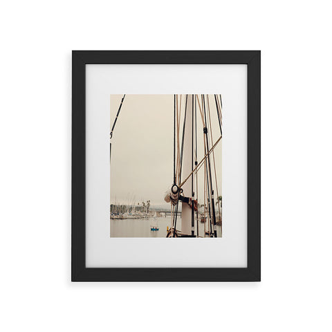 Catherine McDonald Sail Dana Point Framed Art Print