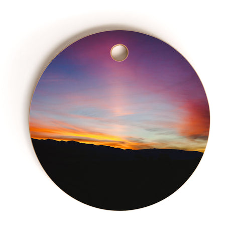 Catherine McDonald Sierra Sunrise Cutting Board Round