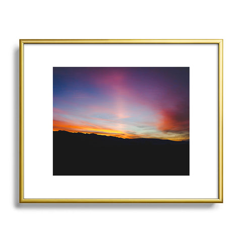 Catherine McDonald Sierra Sunrise Metal Framed Art Print