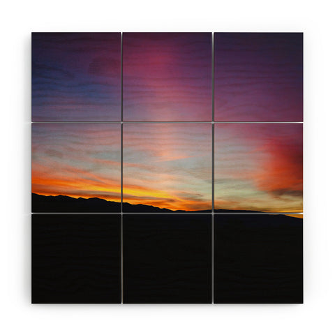 Catherine McDonald Sierra Sunrise Wood Wall Mural