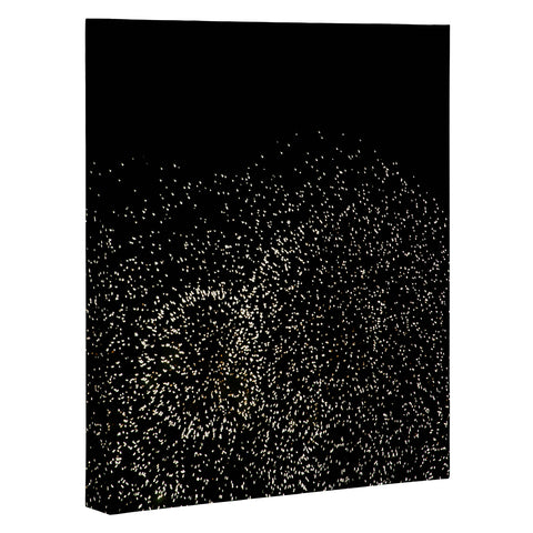 Catherine McDonald Sky Glitter Art Canvas