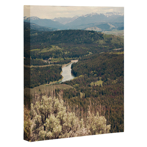 Catherine McDonald Snake River Art Canvas