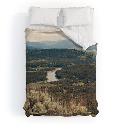 Catherine McDonald Snake River Duvet Cover