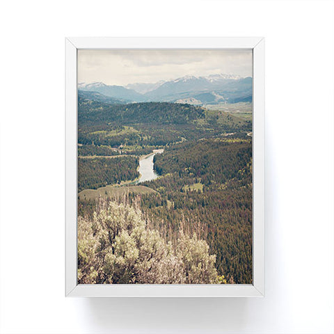 Catherine McDonald Snake River Framed Mini Art Print