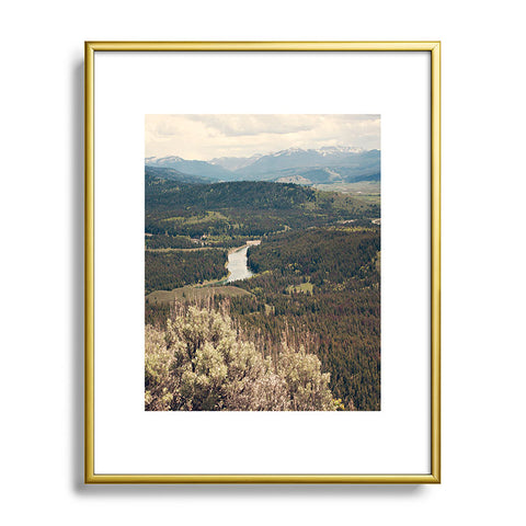 Catherine McDonald Snake River Metal Framed Art Print