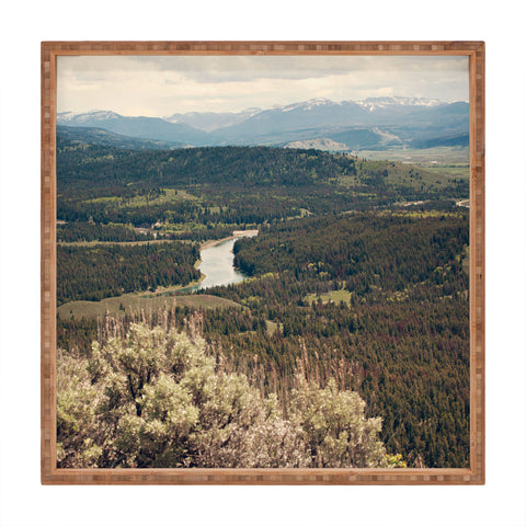 Catherine McDonald Snake River Square Tray