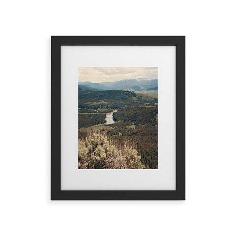 Catherine McDonald Snake River Framed Art Print