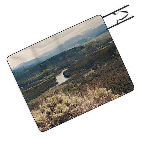 Catherine McDonald Snake River Picnic Blanket