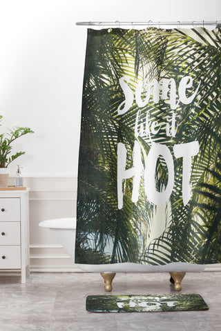 Catherine McDonald Some Like It Hot Shower Curtain And Mat