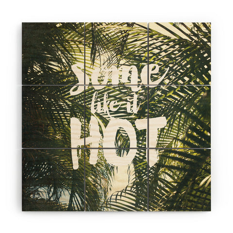 Catherine McDonald Some Like It Hot Wood Wall Mural