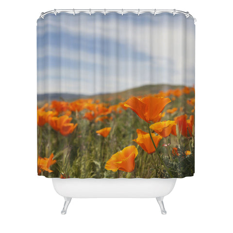 Catherine McDonald Somewhere you feel free Shower Curtain