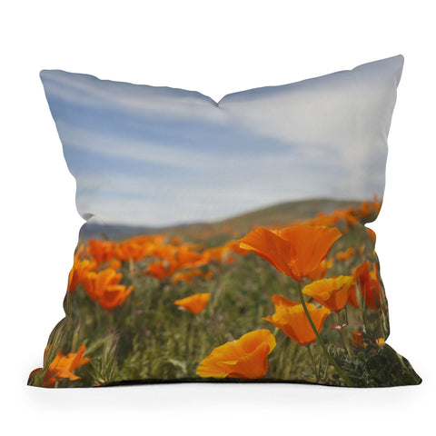 Catherine McDonald Somewhere you feel free Throw Pillow