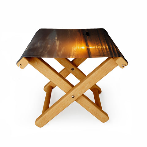 Catherine McDonald South Pacific Sunset Folding Stool