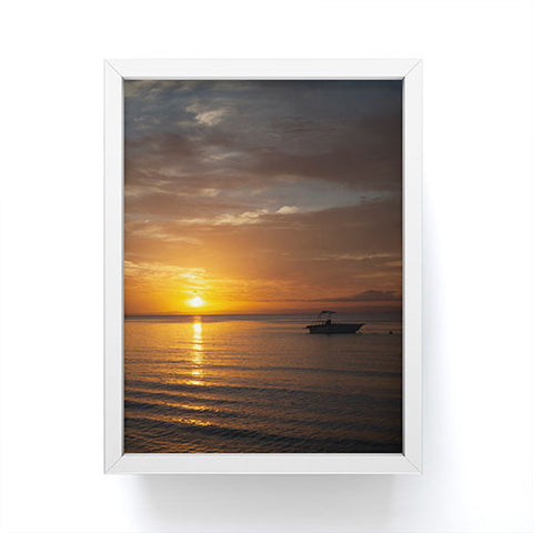 Catherine McDonald South Pacific Sunset Framed Mini Art Print