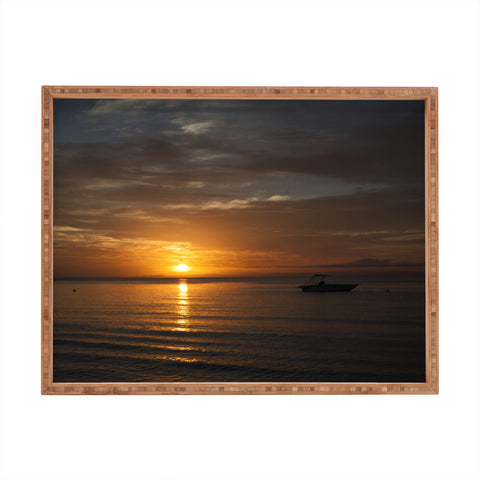 Catherine McDonald South Pacific Sunset Rectangular Tray