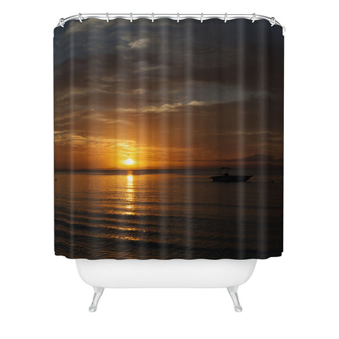 Catherine McDonald South Pacific Sunset Shower Curtain